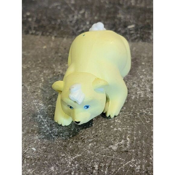 Yellow baby bear cub forest animal toy figure play - Picture 1 of 4